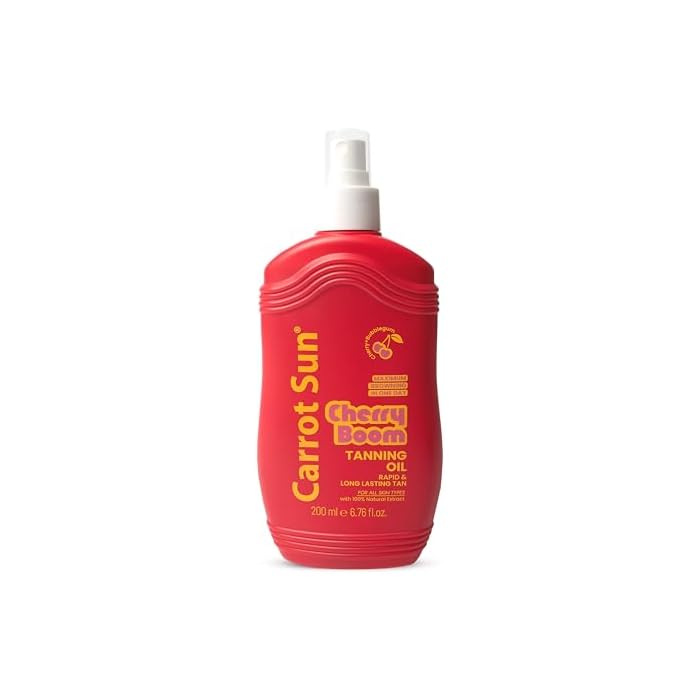 Carrot Sun CherryBoom Tanning Oil 200ml