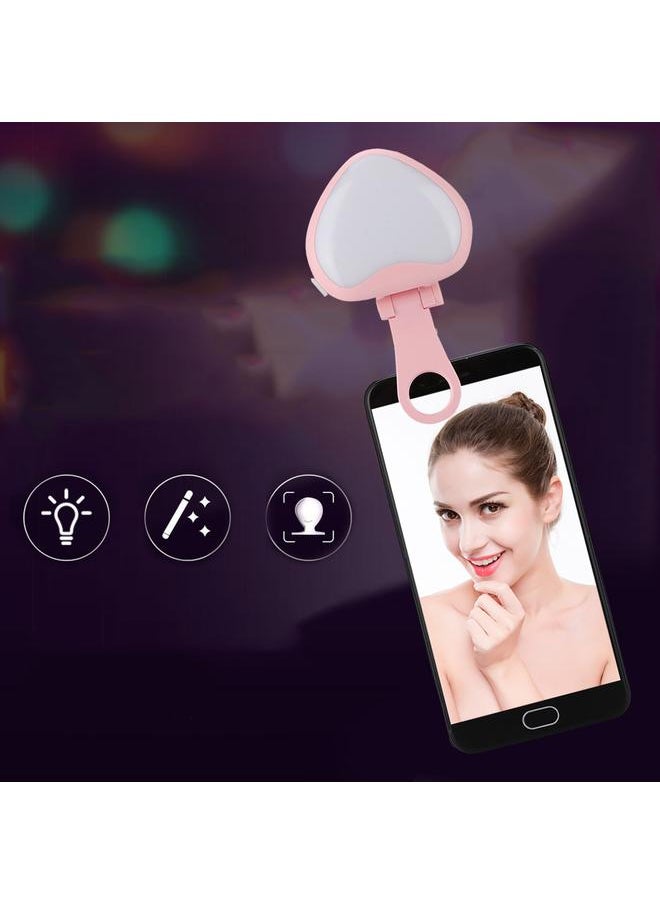 Thoraya FUNIPICA F-521 New Heart Shape Beauty LED Fill Light 2800-6500K Color Temperature  - Image 4