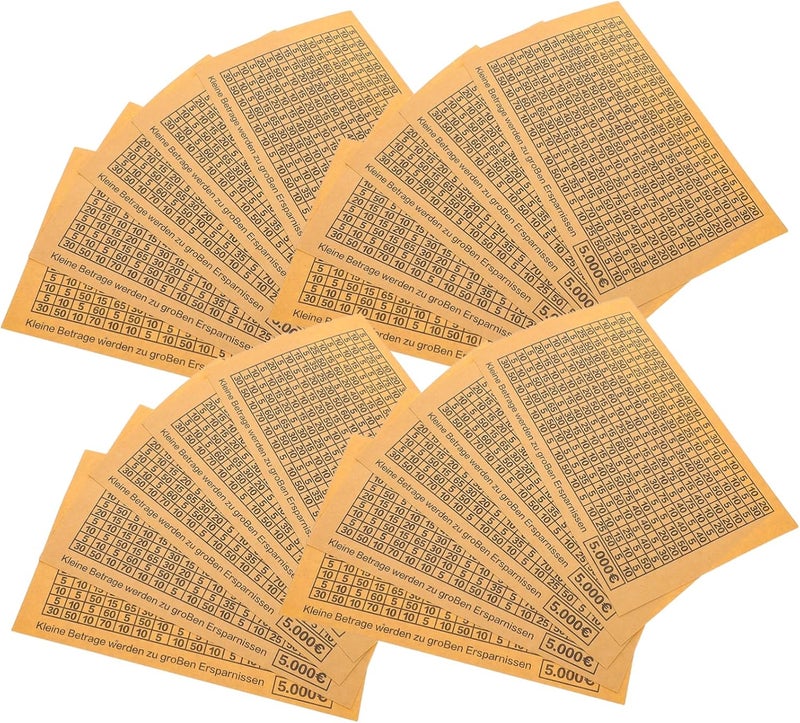 Money Saving Box Stickers Decals For Goal Tracking 14 X 8 7 X 0 1 Cm - Image 1