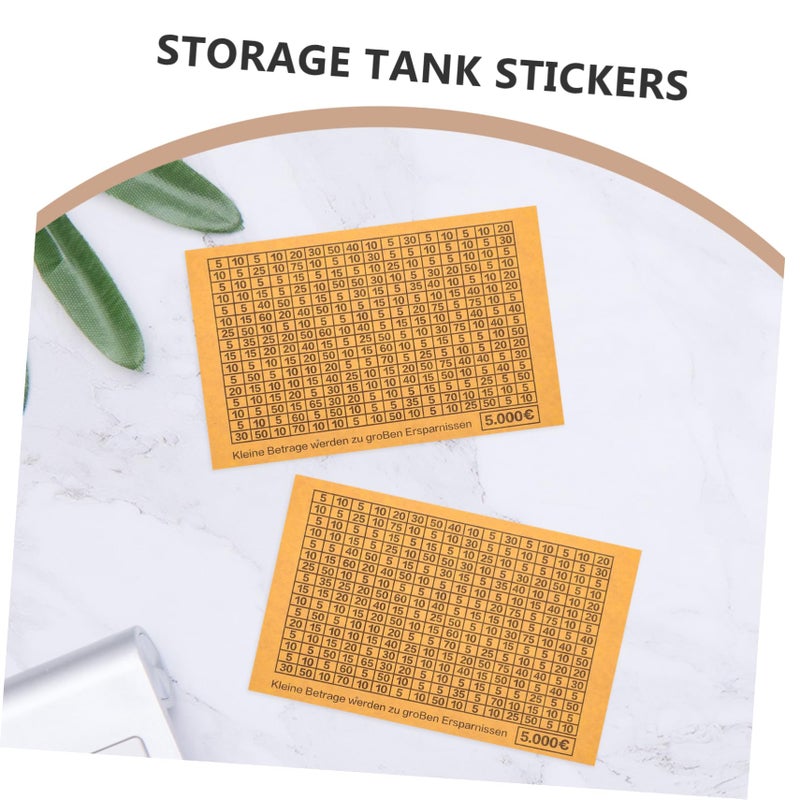 Money Saving Box Stickers Decals For Goal Tracking 14 X 8 7 X 0 1 Cm - Image 4
