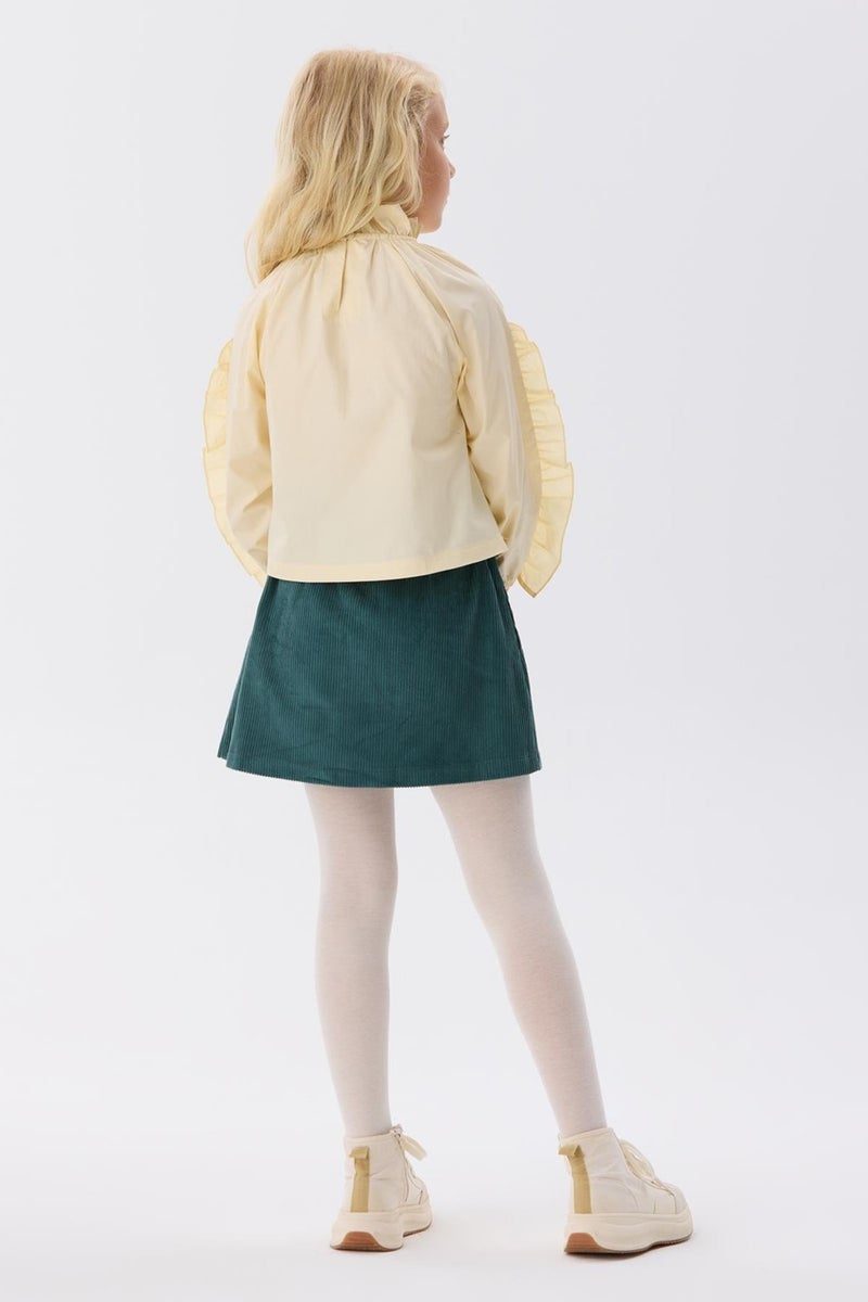 TYESS Girls Beige Blouse  - Image 4