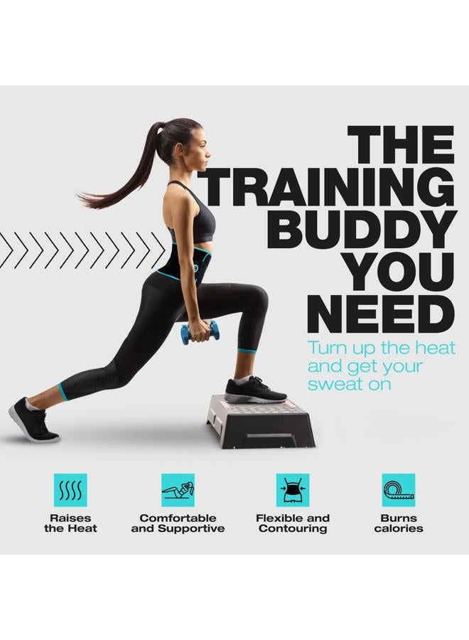 ActiveGear Waist Trainer for Women, Blue Hem, M - Image 3