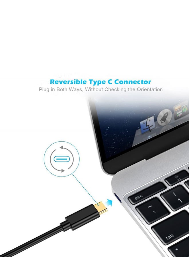CHOETECH USB-C To Displayport Adapter Cable 4Kx2K, 60Hz (4Ft/1.2M) For 2017 Imac, 2017/ 2016 - Image 4