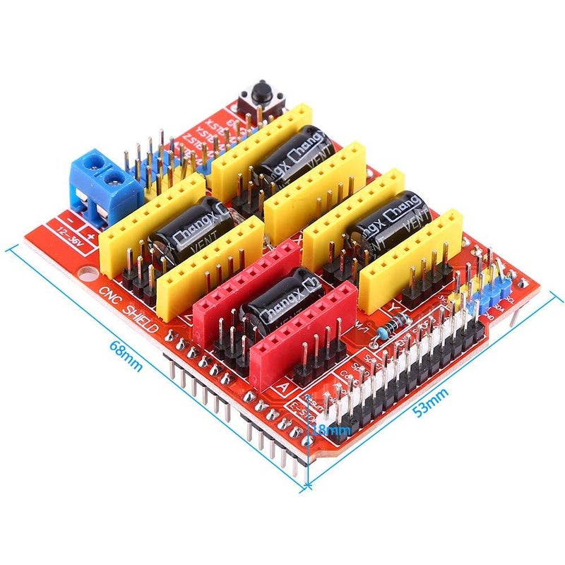 Hapivida CNC Expansion Board 4 Axis with A4988 Stepper Driver for 3D Printer Engraver - Image 4