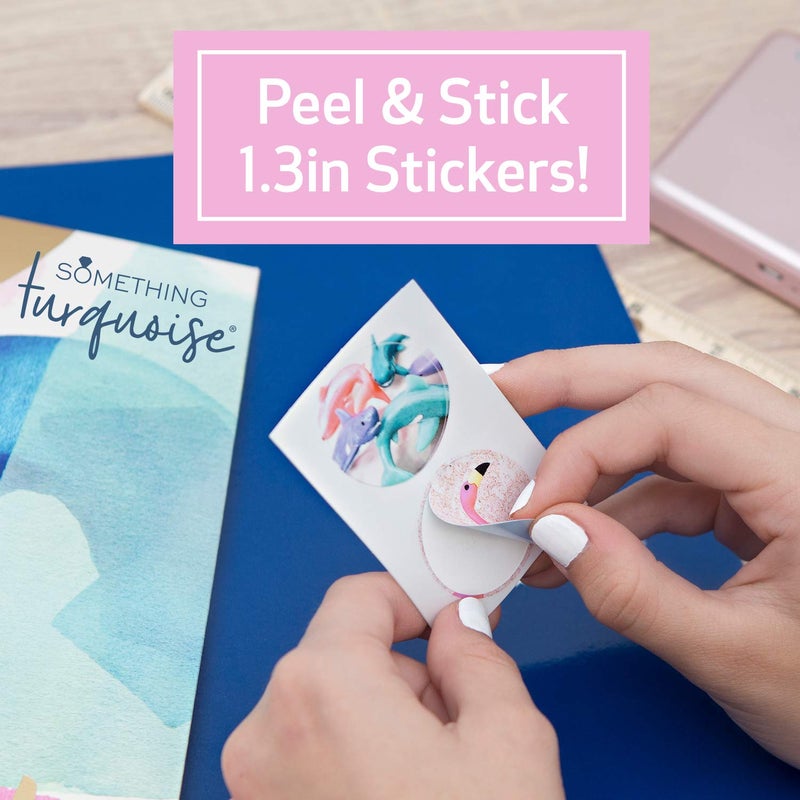 Canon IVY ZINK Pre-Cut Circle Sticker Paper, 20 Sheets - Image 2