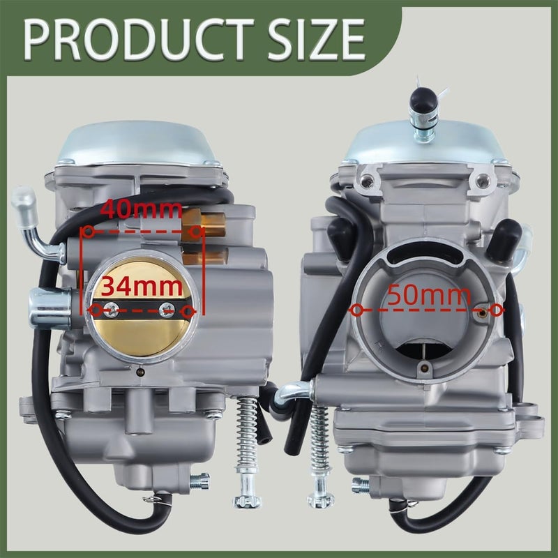 JIK Carburetor for Polaris Trail Boss 330 (2003-2013) & Trail Boss 325 (2000-2002) ATV Quad - Image 4