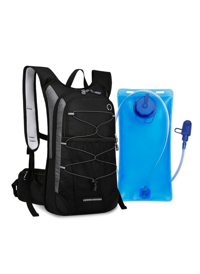 GUSTAVE® Hydration Backpack with 2L Hydration Bag for Hiking Cycling Running MTB, BPA Free Hydration Backpack Professional Hiking Backpack for Men Women Kids, Trekking and Cycling Accessories - Image 1