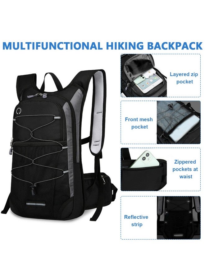 GUSTAVE® Hydration Backpack with 2L Hydration Bag for Hiking Cycling Running MTB, BPA Free Hydration Backpack Professional Hiking Backpack for Men Women Kids, Trekking and Cycling Accessories - Image 5