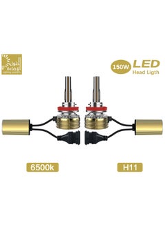 Lighting solutions Lighting Solutions 2 Pcs H11 Car Led Headlight Led Driving Light Headlamp Bulb All-in-one Conversion Kit 150W 6500K 7000LM  - Image 1