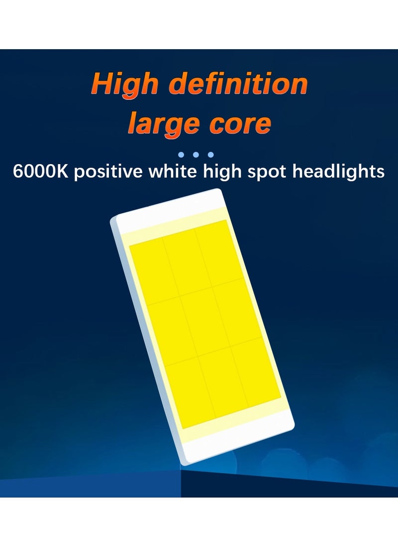 Lighting solutions - Lighting Solutions 2 Pcs H11 Car Led Headlight Led Driving Light Headlamp Bulb All-in-one Conversion Kit 150W 6500K 7000LM - Image 1