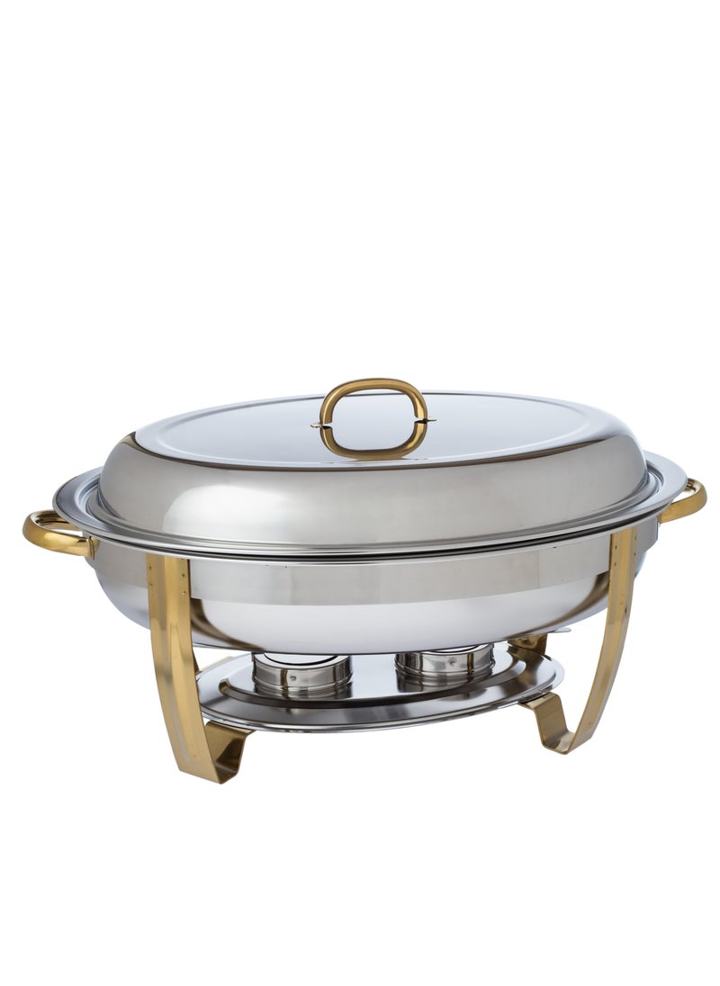 Dania - Buffet plate and warmer for eating and keeping hot with a warming candle base - Image 1