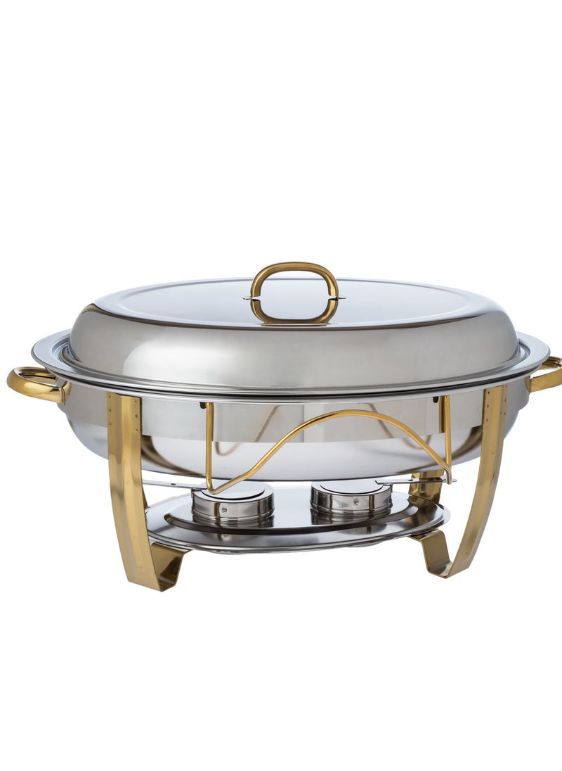 Dania - Buffet plate and warmer for eating and keeping hot with a warming candle base - Image 1