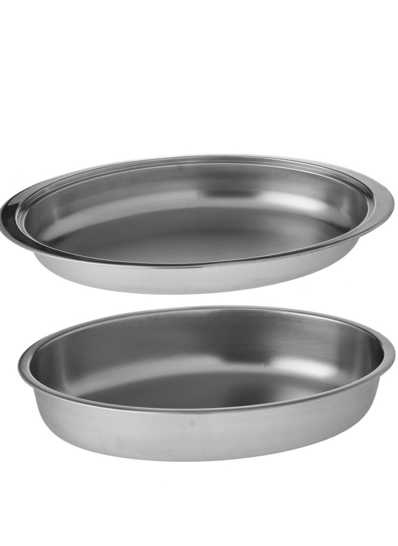 Dania - Buffet plate and warmer for eating and keeping hot with a warming candle base - Image 1