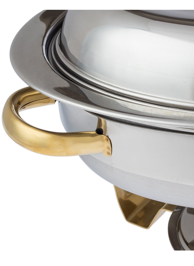 Dania - Buffet plate and warmer for eating and keeping hot with a warming candle base - Image 1