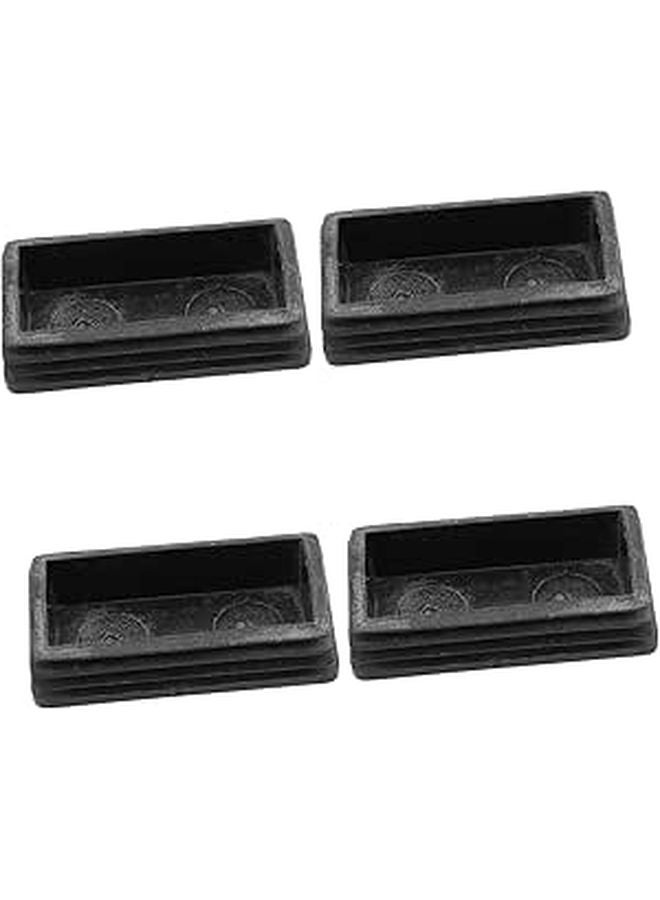 4 Pcs Black Ladder Feet Covers Non Skid Pads Anti Slip Leg Protectors for Home Use - Image 1