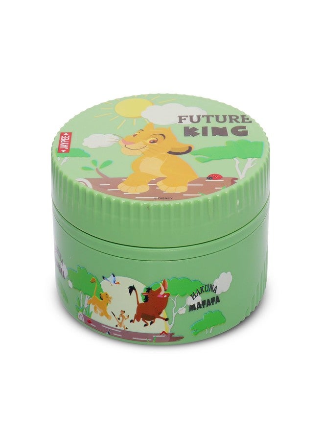 JAYPEE Unimunch PU Insulated Inner Stainless Steel Lunch Box with Steel Dish | Spillproof Ideal for Snacks| Easy to Carry Non Toxic |Safe for Storing Food,375 ml, Green - Image 1