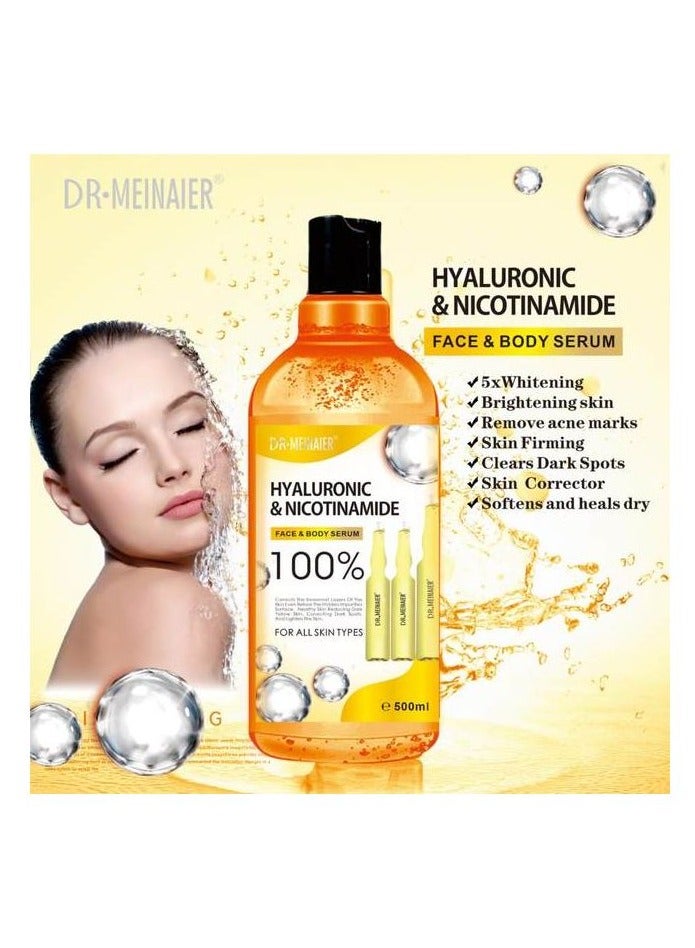 Dr. Martens Dr. Meinaier hyaluronic & nicotinamide 500ml - Image 2