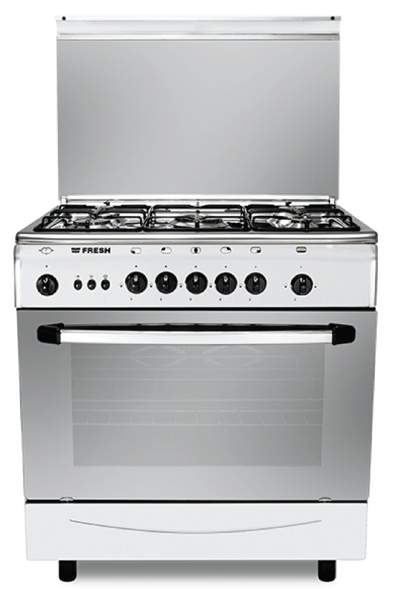 فريش بوتاجاز فريش فورنو مروحة - 80 × 55 / 5 شعلة أستانلس ستيل