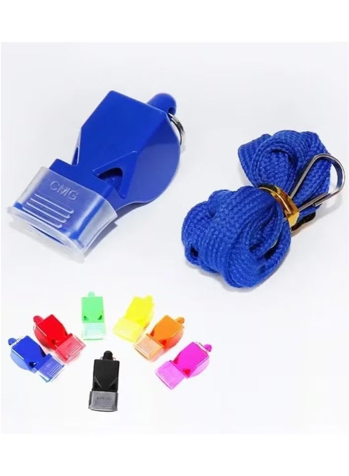 صافرة رياضية محمولة لحالات الطوارئ من مادة ايه بي اس صفارة حكم للتخييم والبقاء على قيد الحياة ودروس كرة السلة وكرة القدم (متعدد اللون) - Image 3