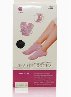 Laikou Laikou Gel Socks To Moisturize And Soften Feet Black  - Image 5