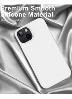 Houmt iPhone 14 Case with 1 Screen Protectors Soft Flexible Silicone Gel Rubber Bumper Cover Slim Fit Shockproof Protective Phone Case Cover for iPhone 14 6.1"  - Image 3