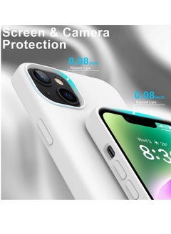 Houmt iPhone 14 Case with 1 Screen Protectors Soft Flexible Silicone Gel Rubber Bumper Cover Slim Fit Shockproof Protective Phone Case Cover for iPhone 14 6.1"  - Image 4