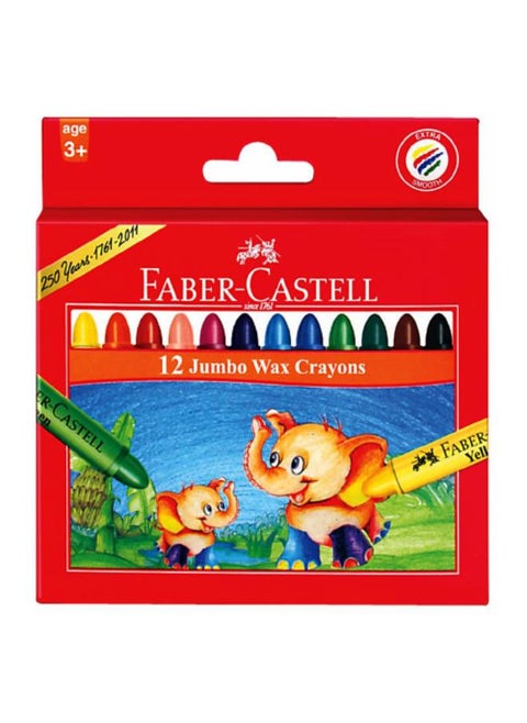 FC Wax Crayons Jumbo 90mm 12cl