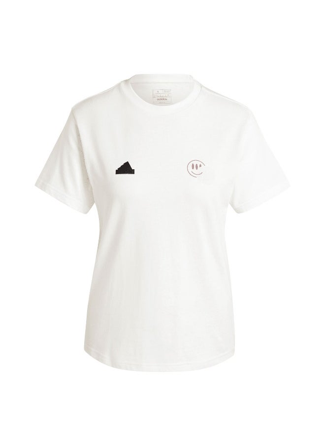 Adidas adidas W Tiro T White Training T-Shirts 2XS  - Image 1
