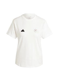 Adidas adidas W Tiro T White Training T-Shirts 2XS  - Image 2
