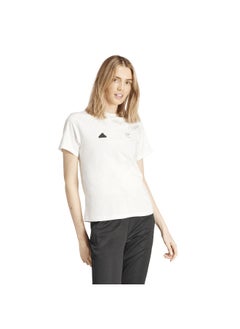 Adidas adidas W Tiro T White Training T-Shirts 2XS  - Image 3