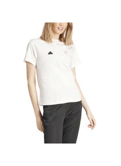 Adidas adidas W Tiro T White Training T-Shirts 2XS  - Image 4