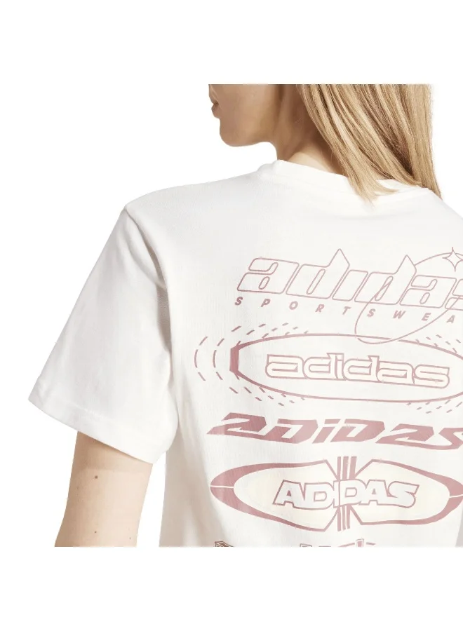 adidas تيشيرت تدريب أبيض W Tiro T مقاس 2XS