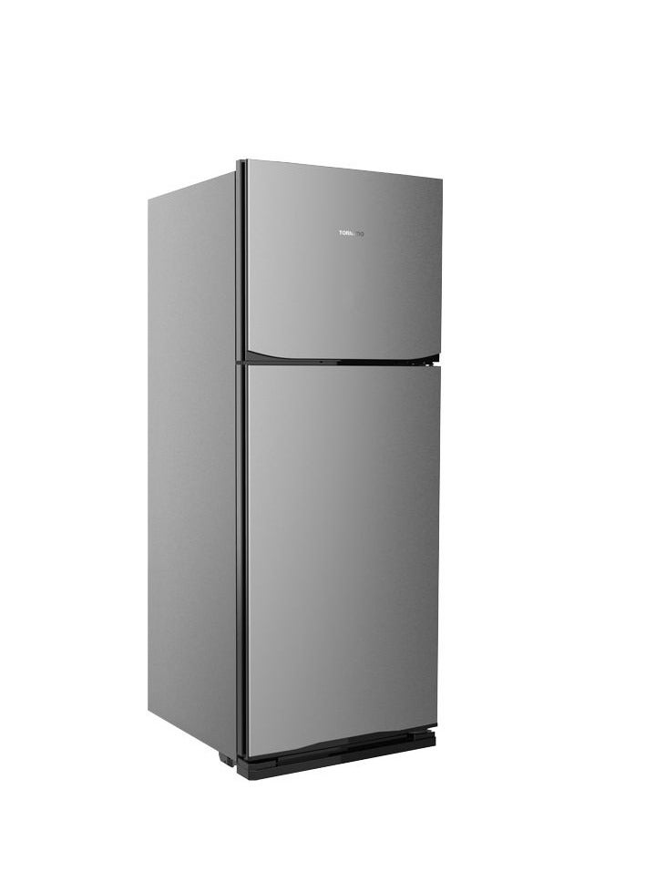 ثلاجة نوفروست تورنيدو، 450 لتر، فضي - RF-580T-SL
