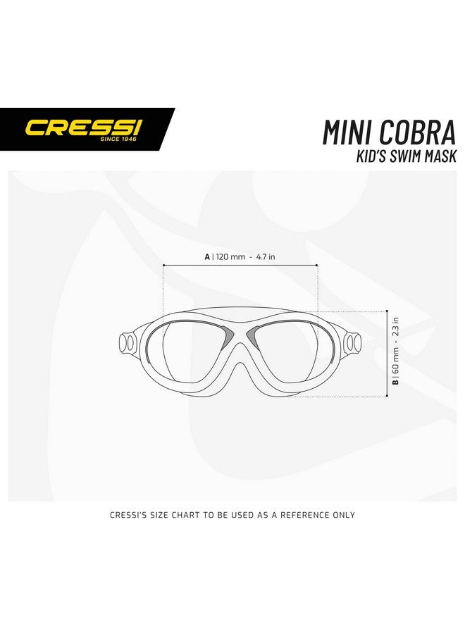 Cressi Mini Cobra, Clear;Blue Small - Image 5