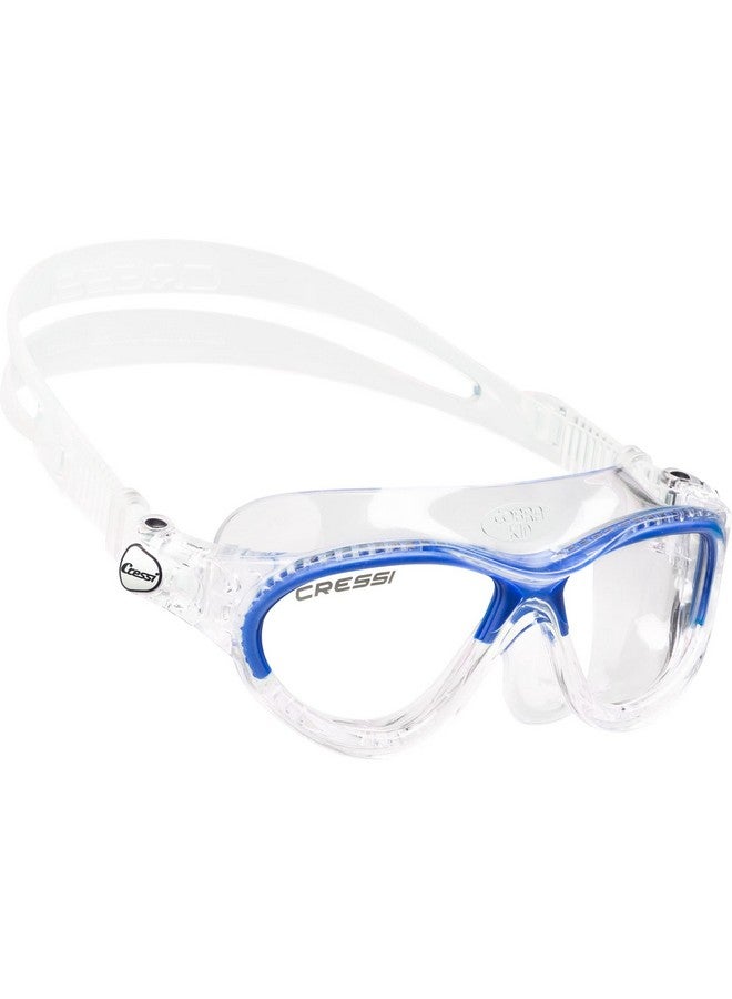 Cressi Mini Cobra, Clear;Blue Small - Image 2