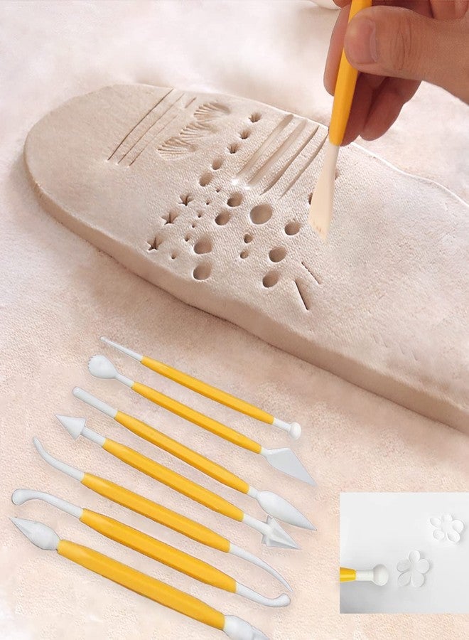 HOSL Fondant Cake Decorating Tools Set 11pcs Fondant Cutters Roller Fondant Smoother & Rolling Pin Flower Fondant Molds Cake Decorating Supplies Kit for Beginners Cake Sculpting & Modeling Tools - Image 4