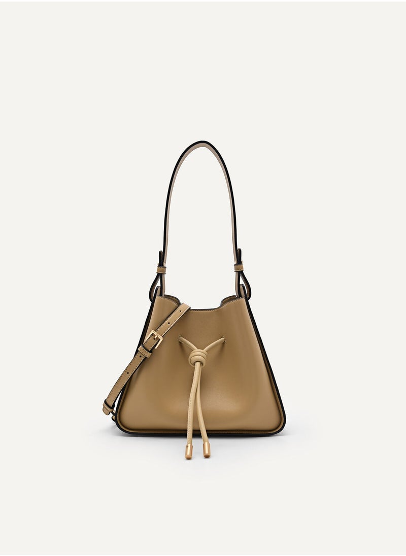 Pedro Yasmin Linen Bucket Bag Women's Crossbody Bag  - Image 1