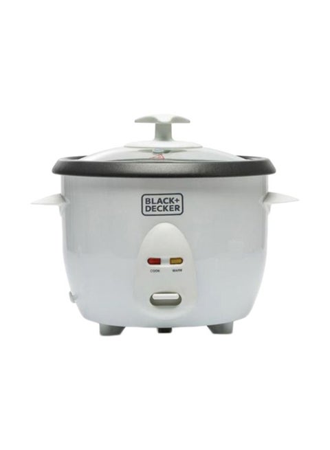 جهاز طهي الأرز غير لاصق 1 L 400 W RC1050-B5 أبيض/أسود