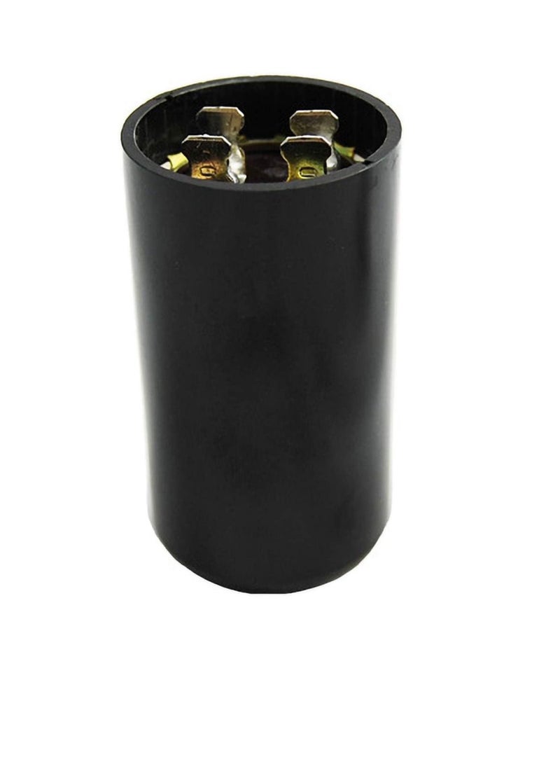 High Quality 2 Pin Cylinder Shaped Motor Starting Capacitor Black (161-193 MFD (161-193µF)) - Image 3