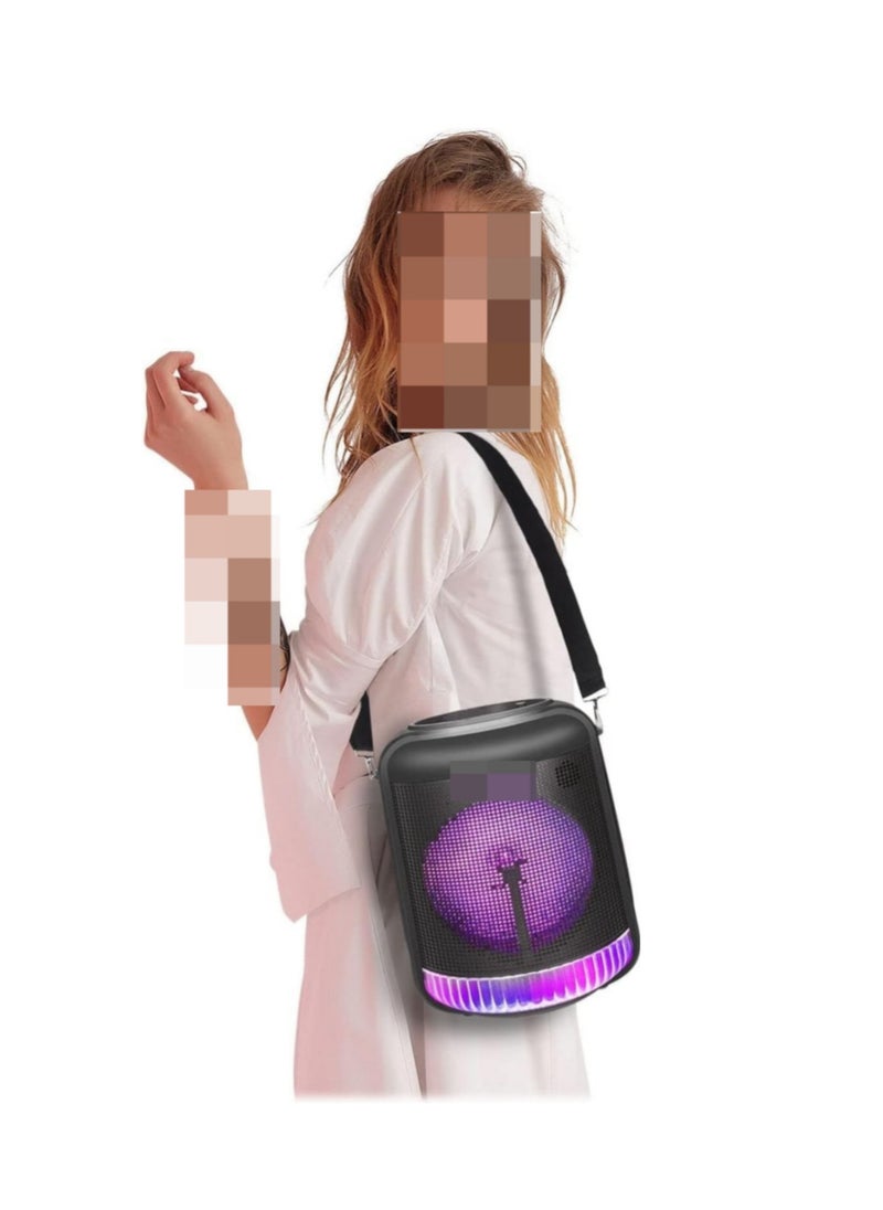DLC - DLC Attractive Light-Up Speaker with Microphone and Remote - Image 1