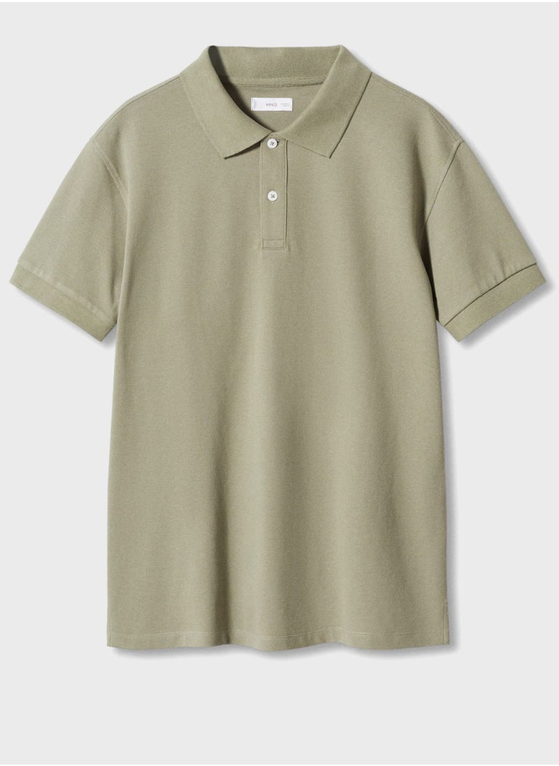 MANGO - Youth Essential Polo - Image 1