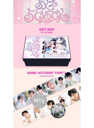 Stray kids Album GIANT Gift Box With Lomo Cards, Acrylic Stand, Hand Account Tape, Keychain, Lanyard, Stickers, Photo Card - view 2