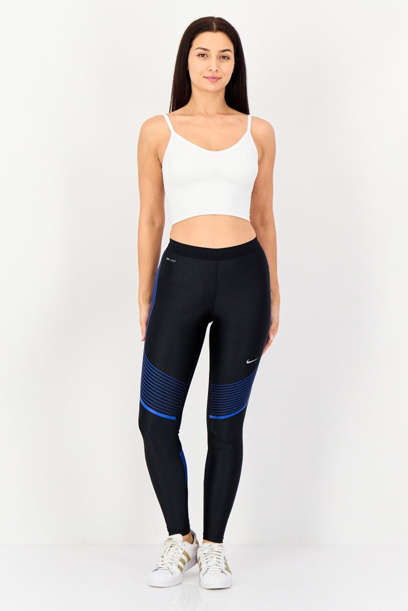 Nike Women Dri Fit Runnng Leggings, Multicolor - Image 3