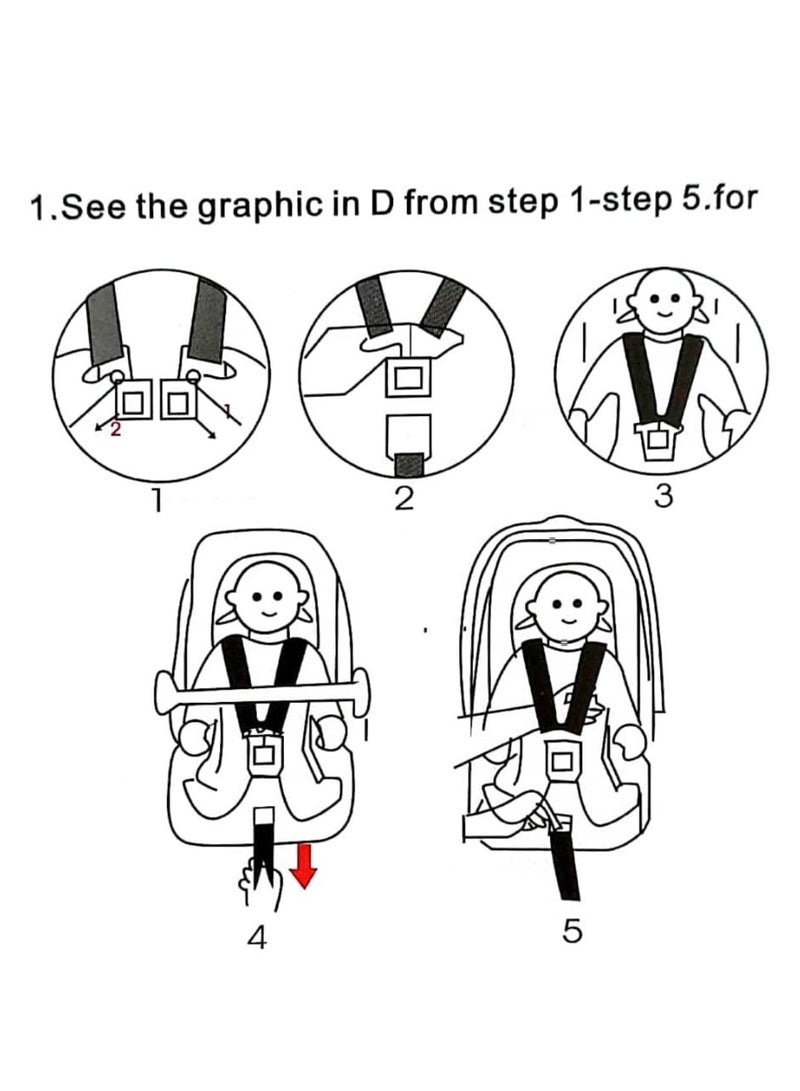 Car Seat For Children From Birth To 4 Years