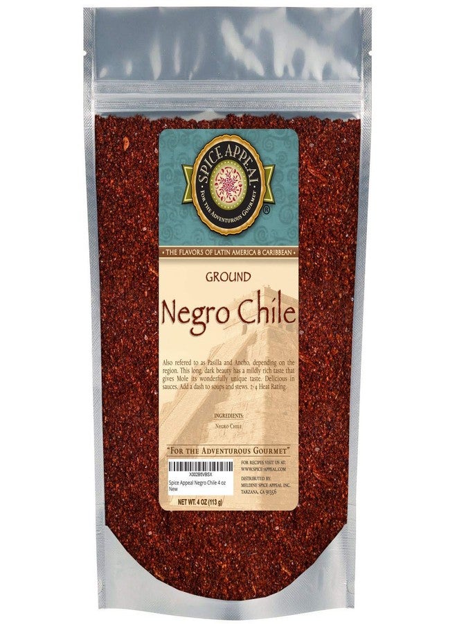 Spice Appeal فلفل نيغرو من سبايس أبيل في كيس قابل لإعادة الإغلاق للحفاظ على النضارة، 4 أونصة - Image 1