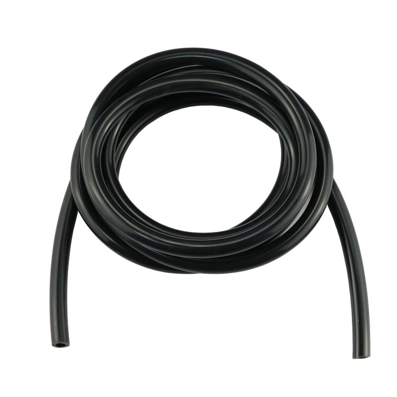 Ucreative 10FT ID 516 8mm High Temperature Silicone Vacuum Tubing Hose 130PSI Max Pressure Black