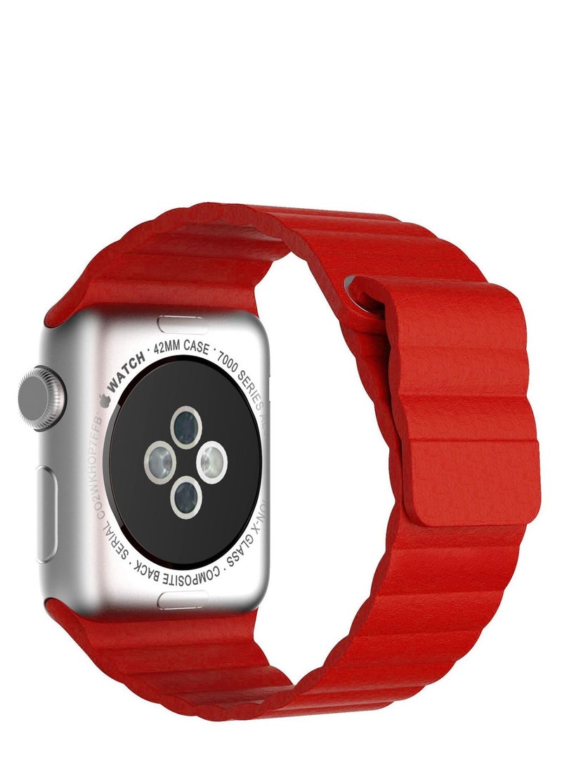 GULFLINK Metallic Watch Band 220mm Length for Apple iWatch 42/44/45 mm - Image 2