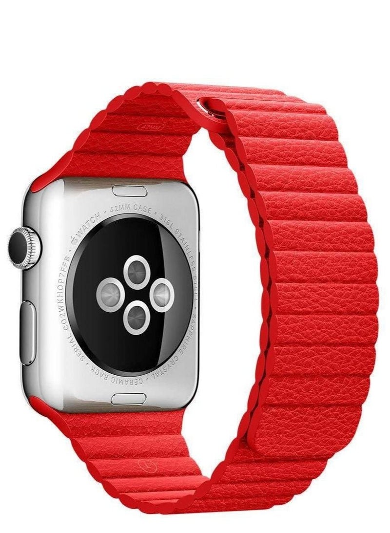 GULFLINK Metallic Watch Band 220mm Length for Apple iWatch 42/44/45 mm - Image 1