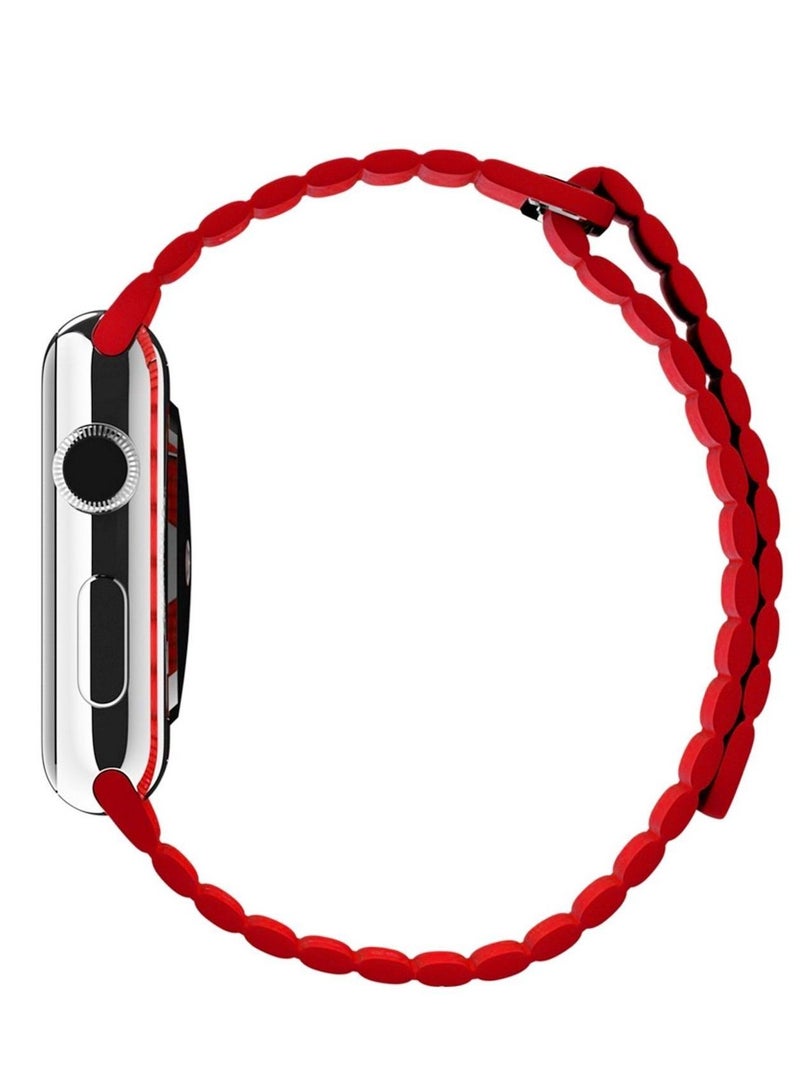 GULFLINK Metallic Watch Band 220mm Length for Apple iWatch 42/44/45 mm - Image 3