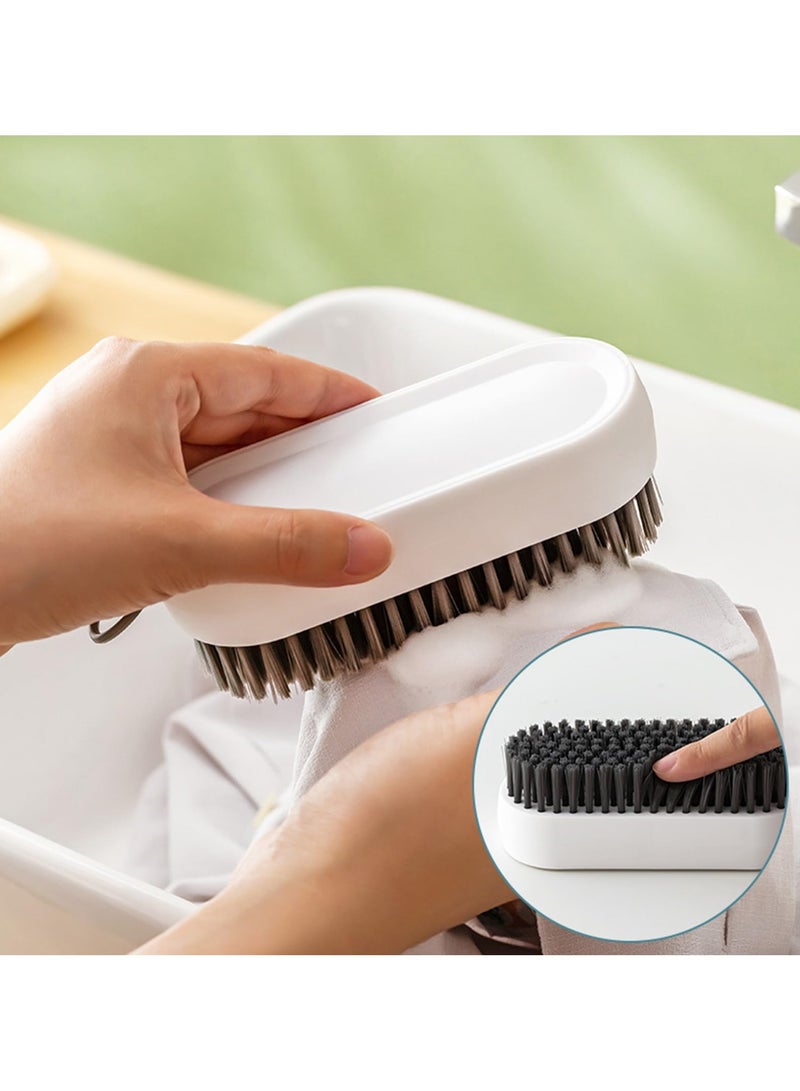 سيوسي 2 حزمة فرشاة تنظيف الغسيل فرشاة التنظيف، فرشاة شعيرات ناعمة فرشاة تنظيف الأحذية للبقع الملابس فرشاة تنظيف أداة التنظيف المنزلية لأسطح الحمام أحواض الاستحمام - Image 2